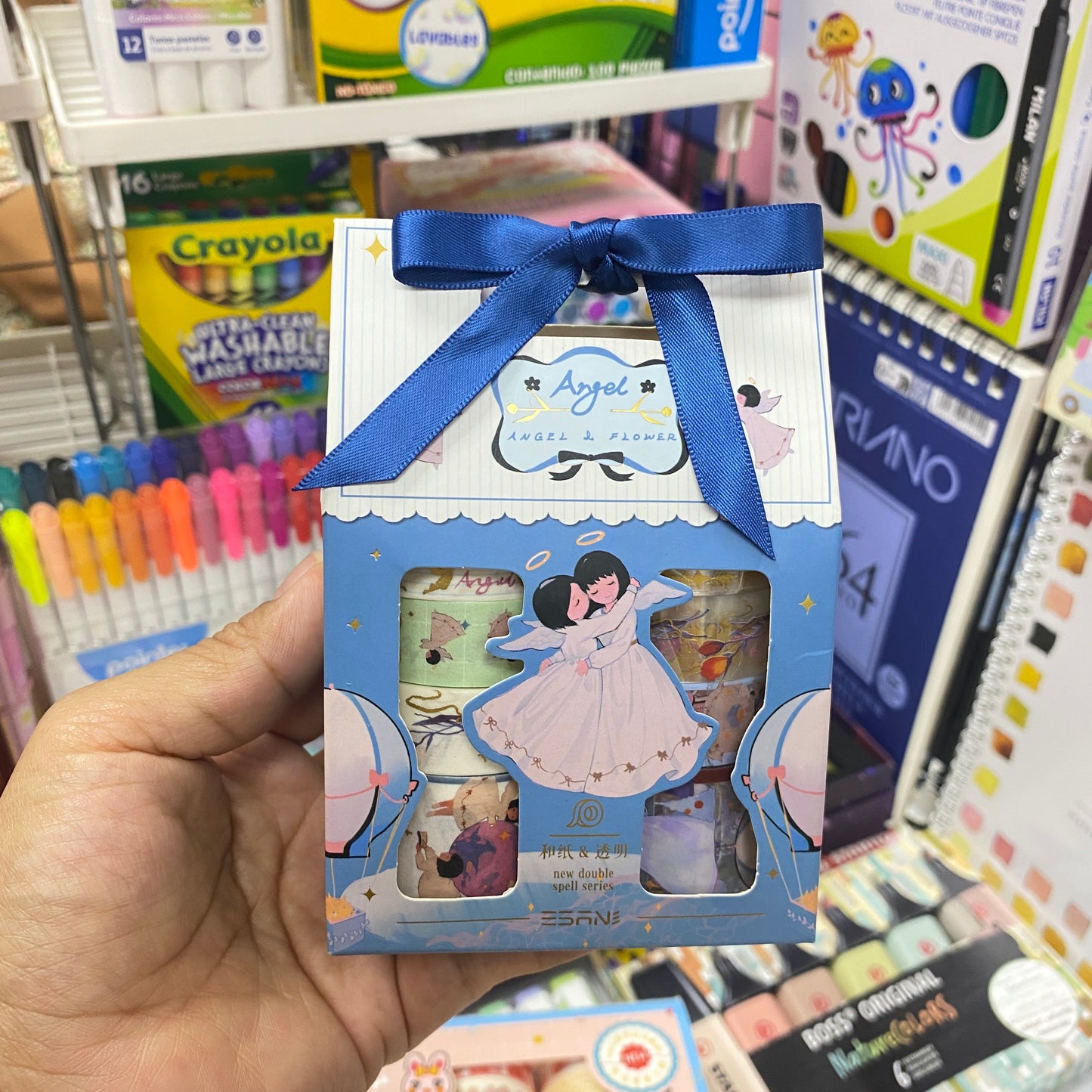 Washi tape ángel