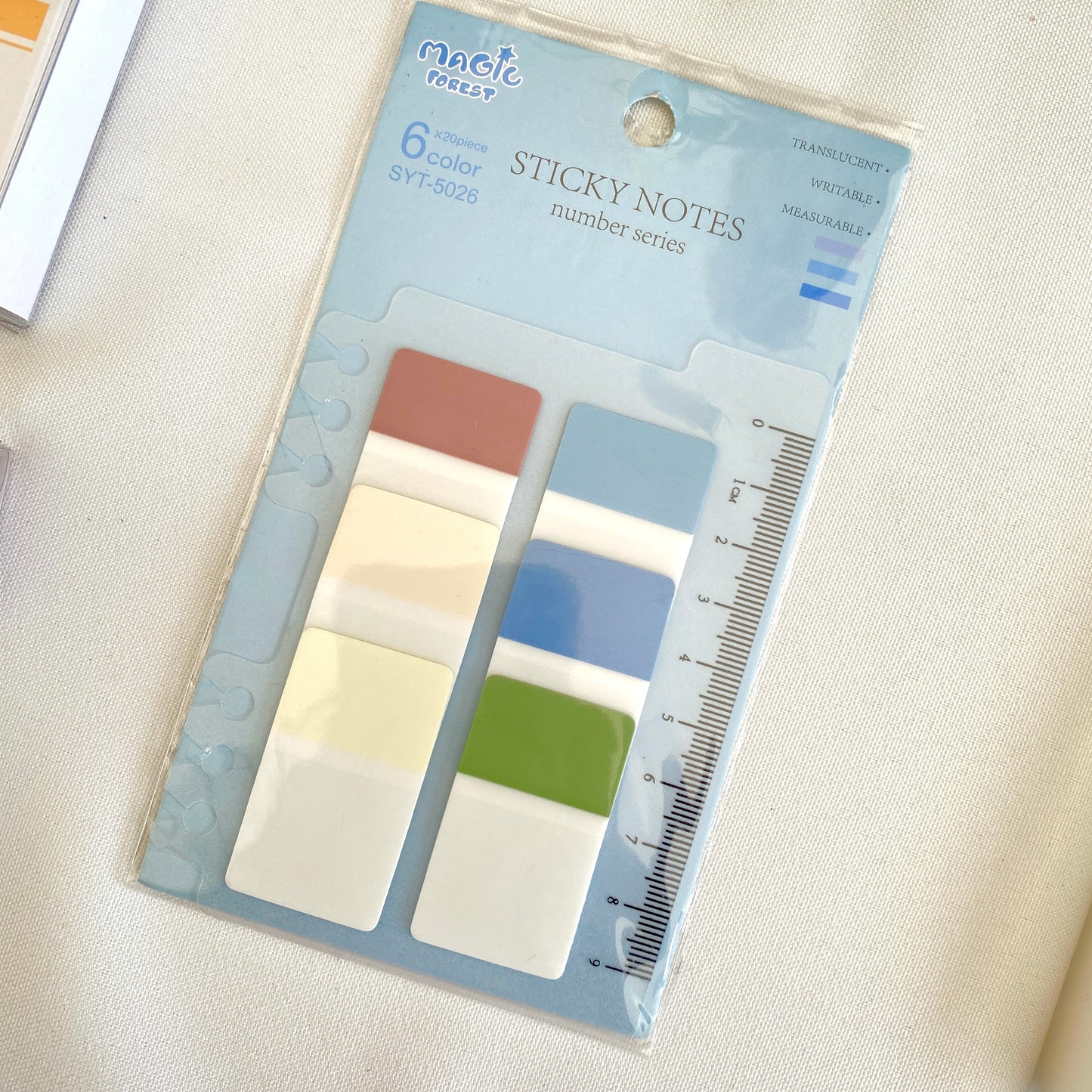 Sticky notes 6 colores