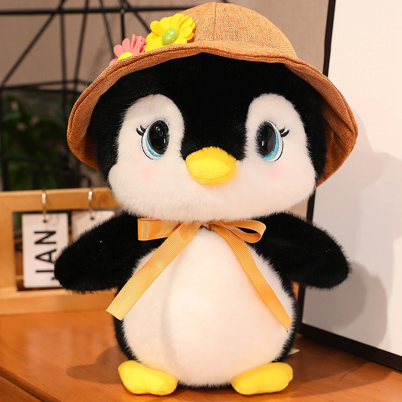 Peluche de Pinguino con gorro