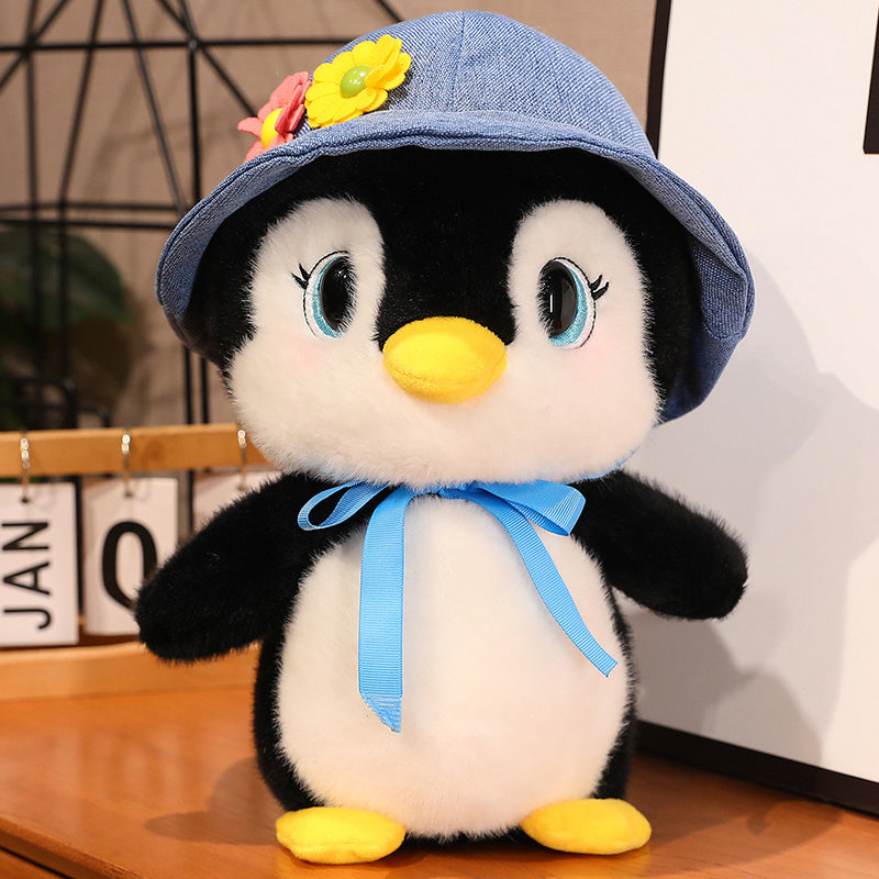 Peluche de Pinguino con gorro