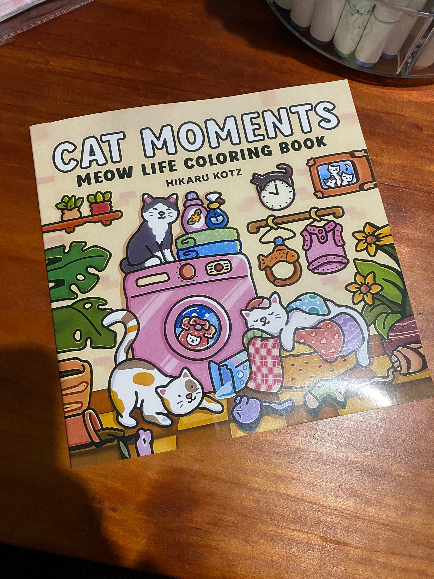Libro para colorear- Cat Moments