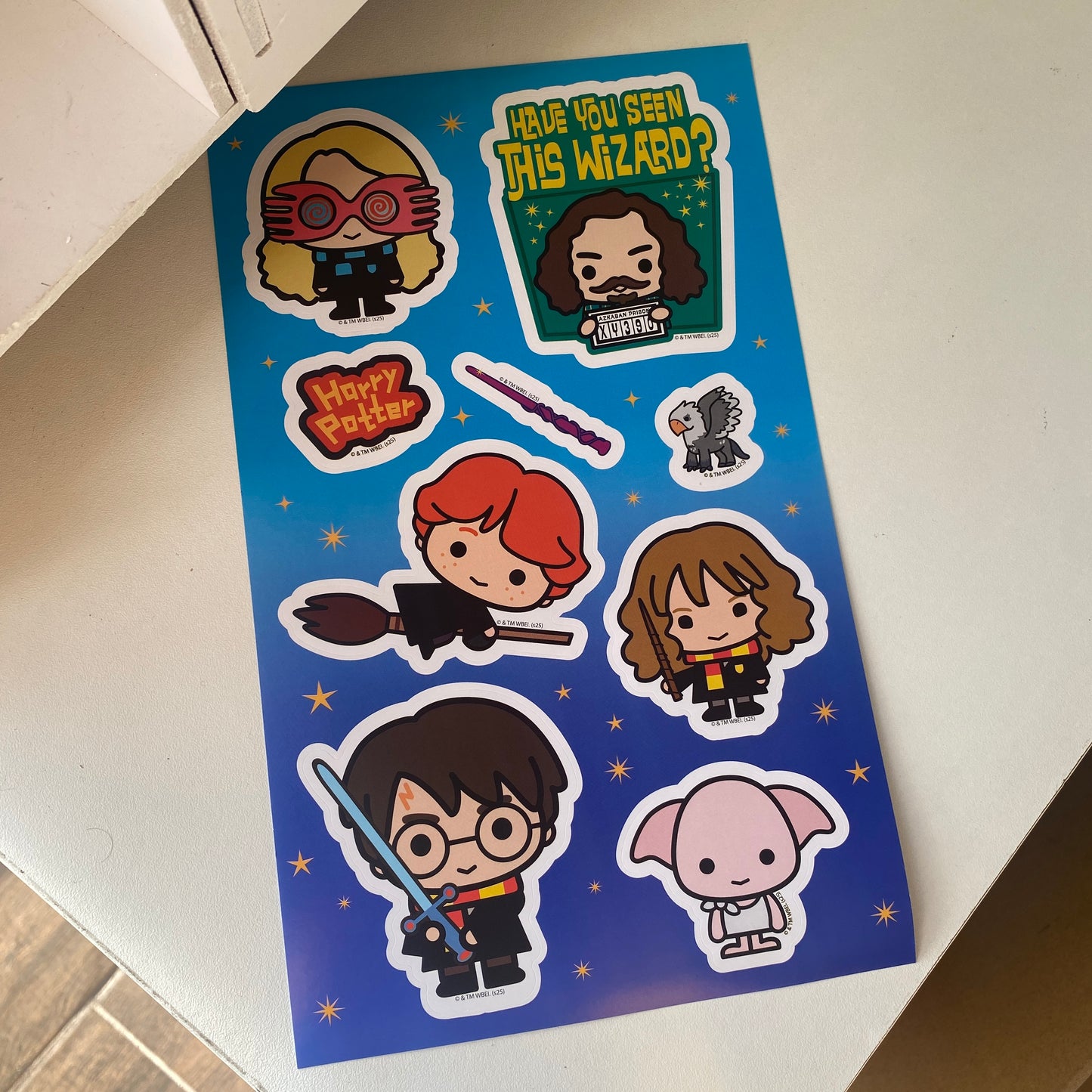 Stickers harry potter plantilla