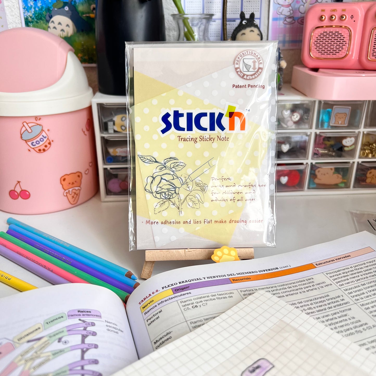 Sticky clear note grande