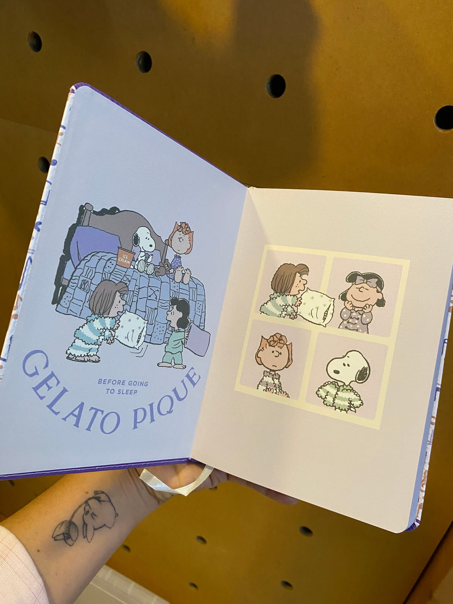 Libreta Acolchada Snoopy Dino