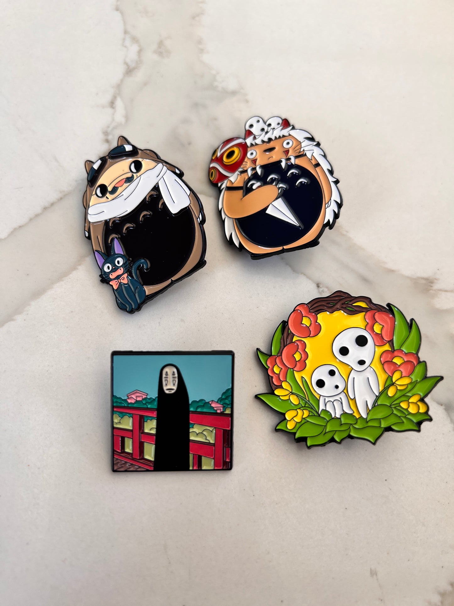 Pin set Studio Ghibli