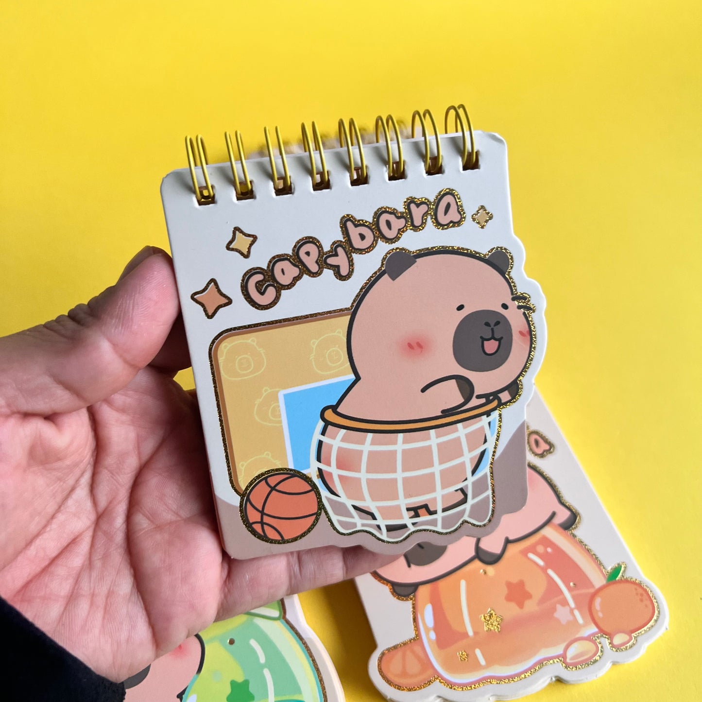 Libreta capibara decorada