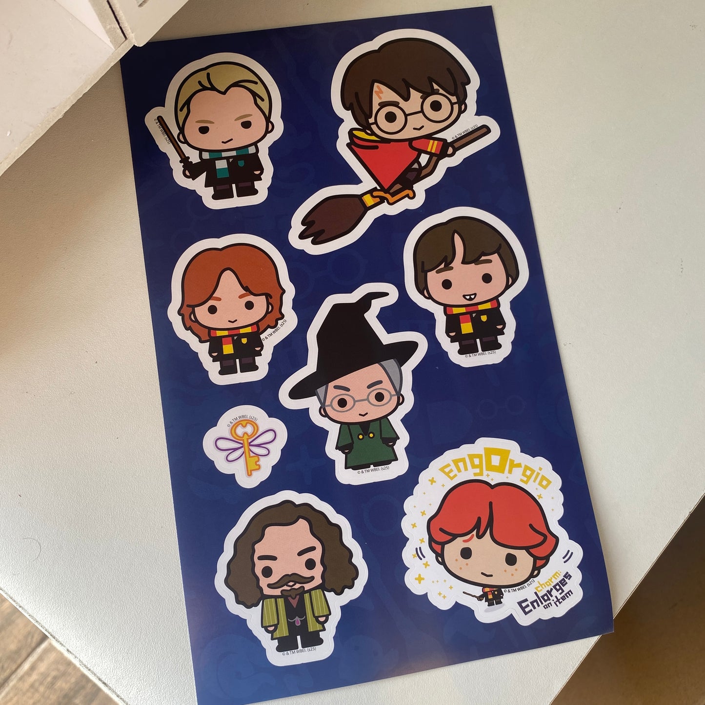 Stickers harry potter plantilla