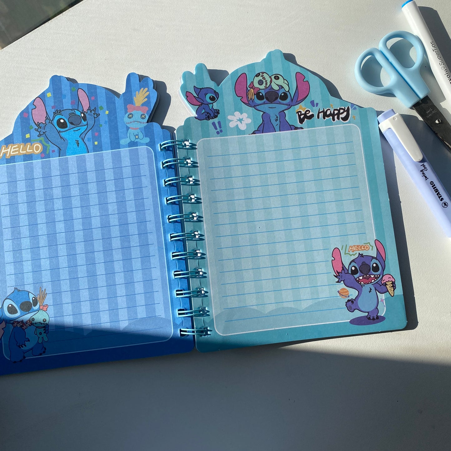 Libreta decorada Stitch