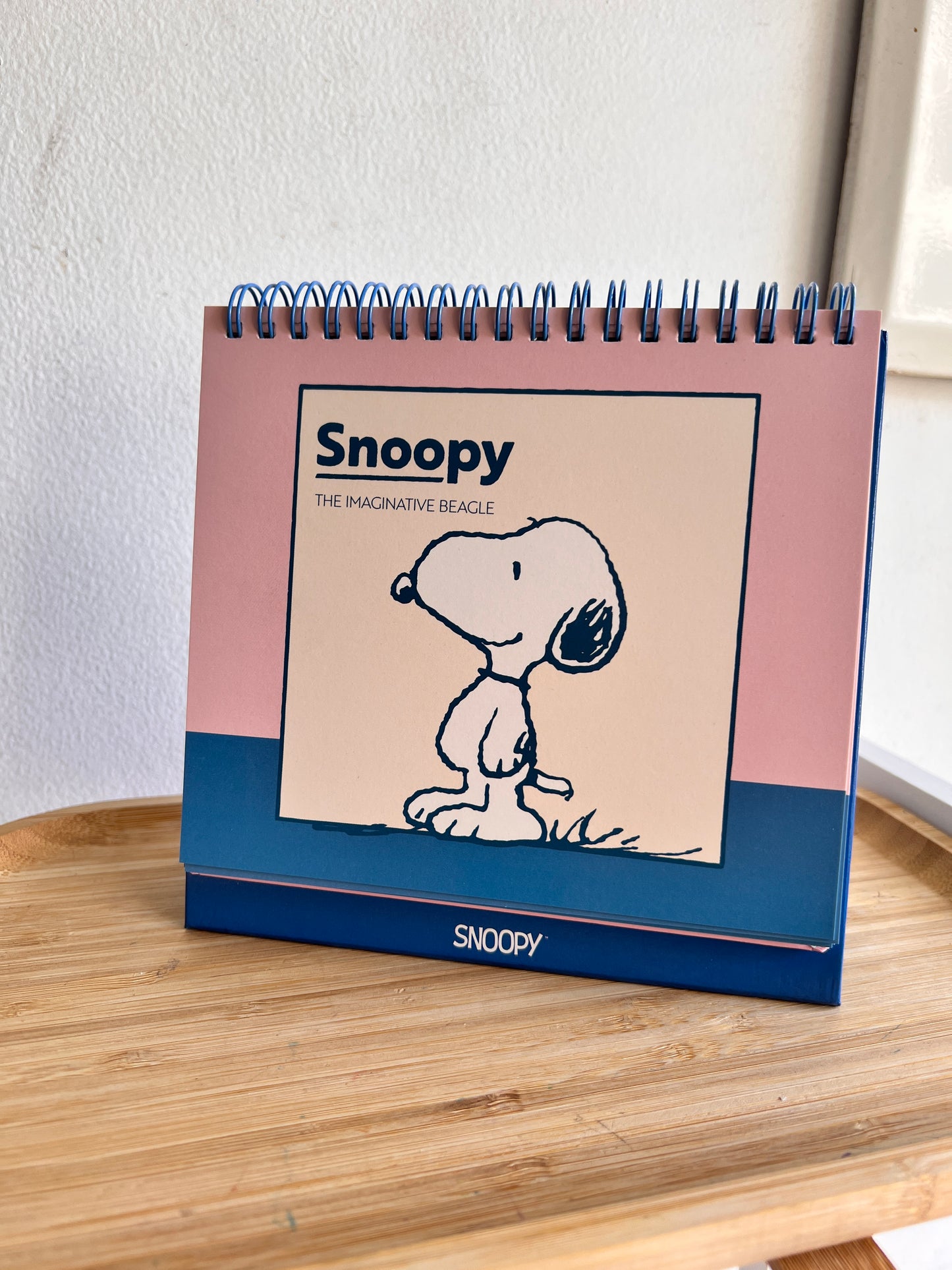 Calendario para escritorio Snoopy 2027