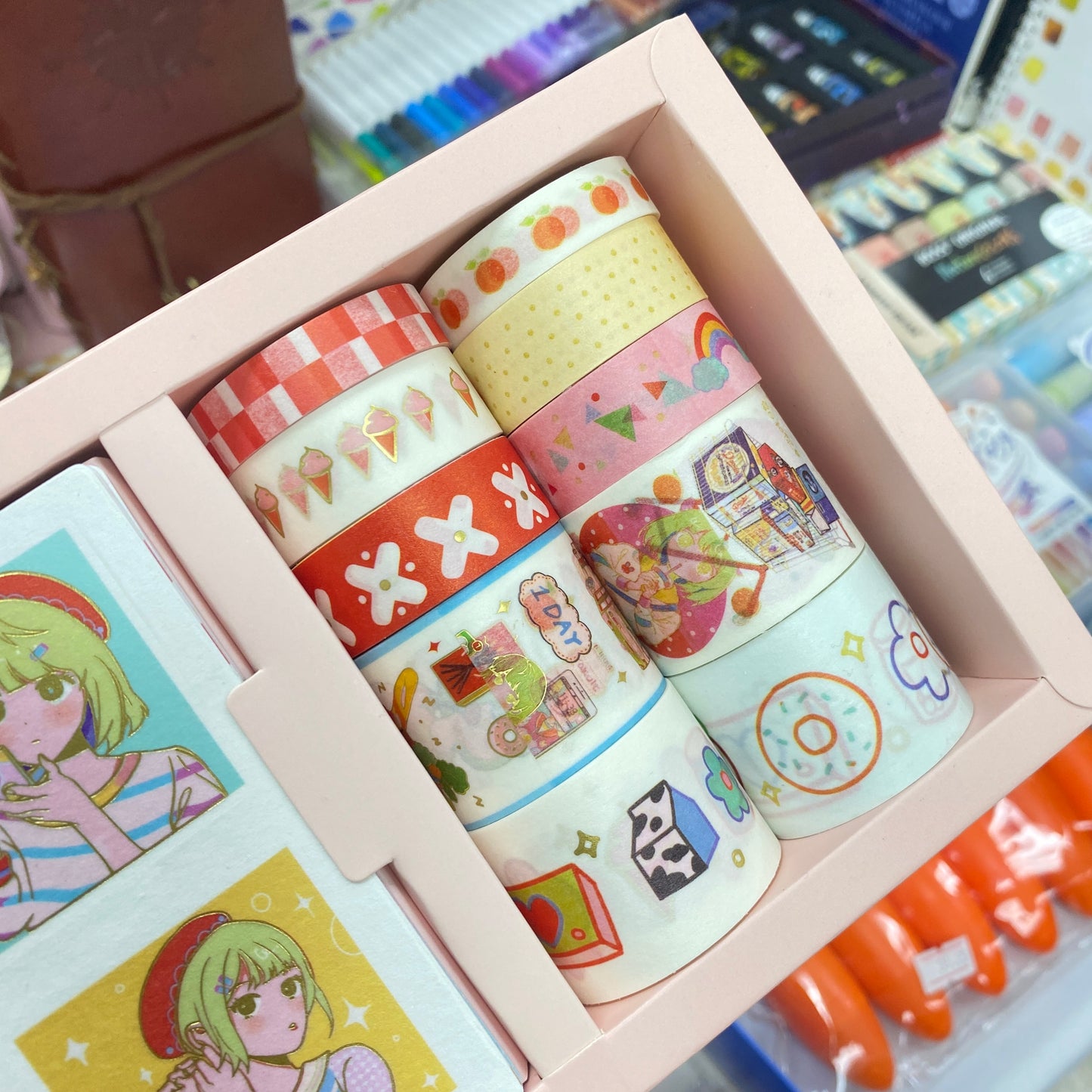 Washi tape + stickers kit