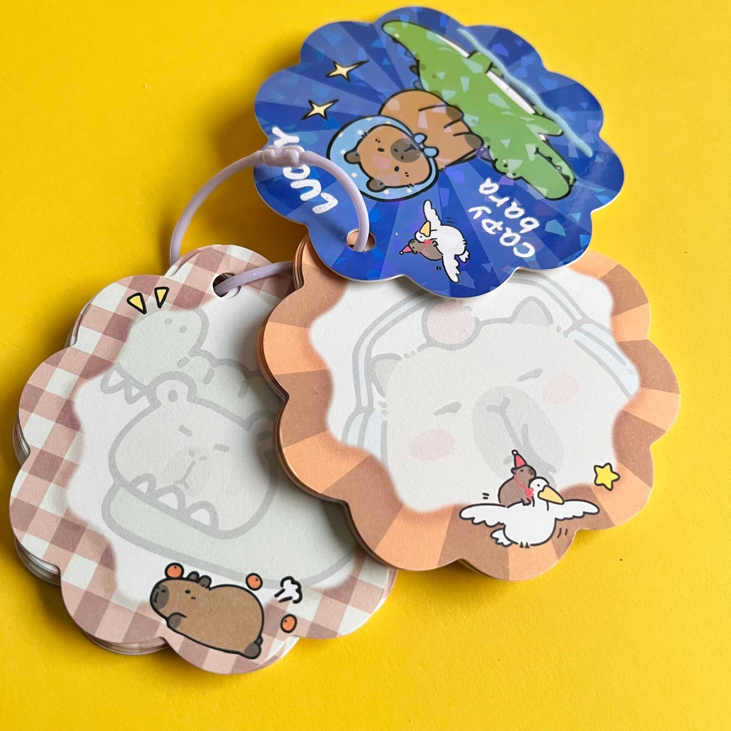Memo pad capibara