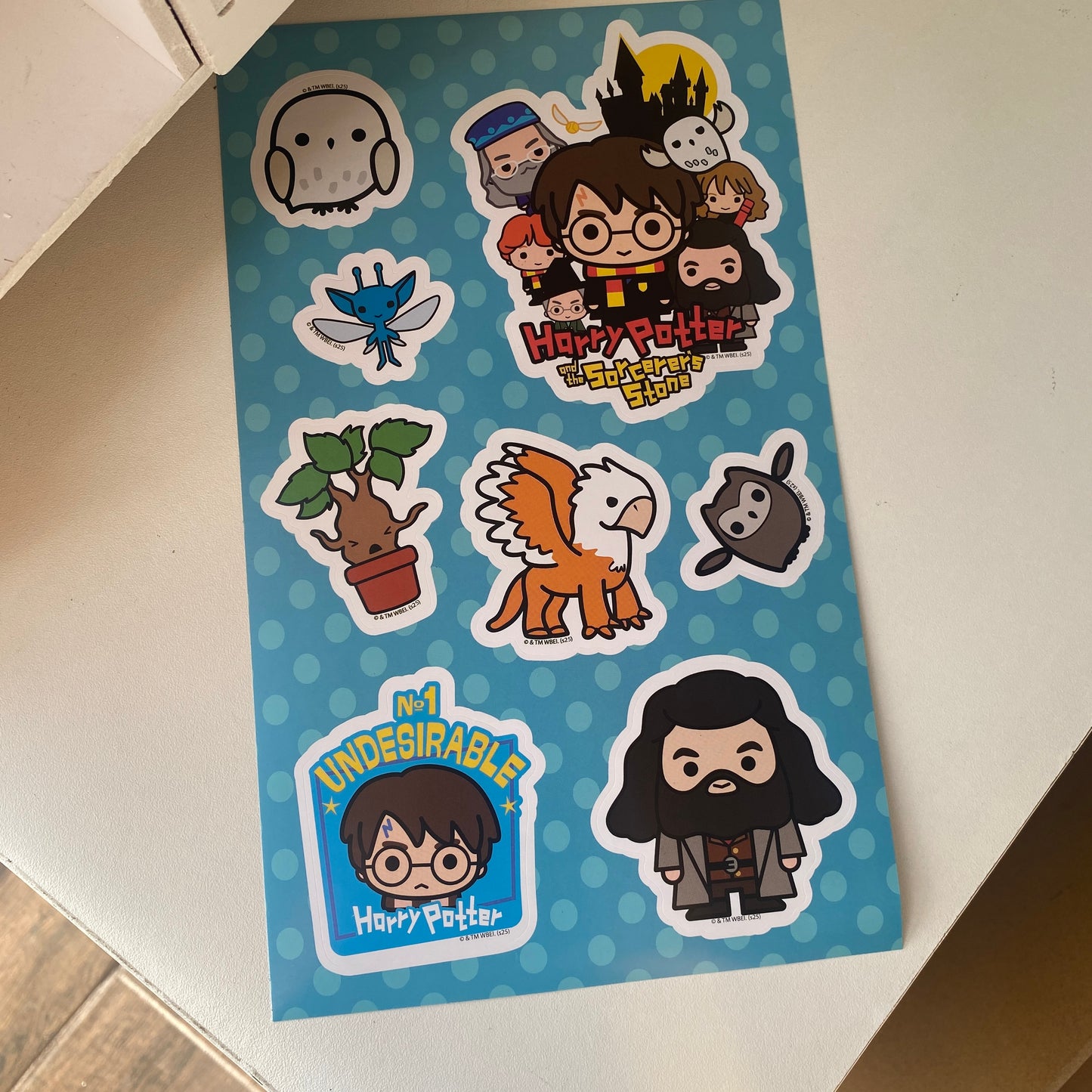 Stickers harry potter plantilla