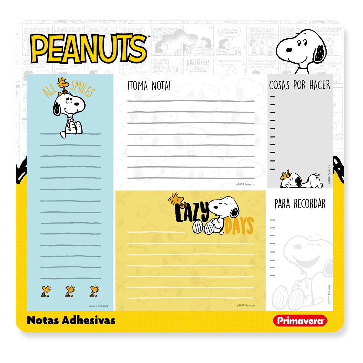 Sticky note Snoopy