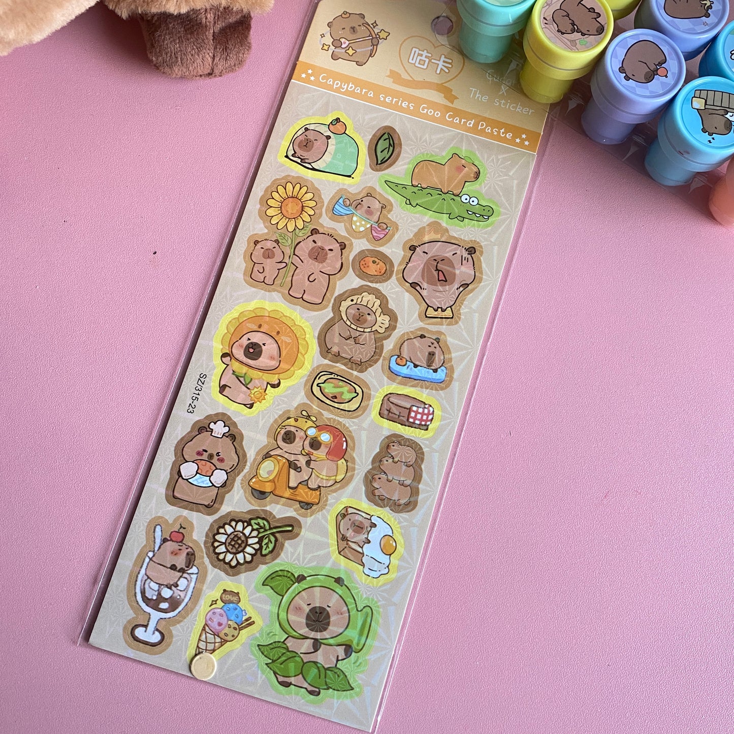 Sticker Capibara 3