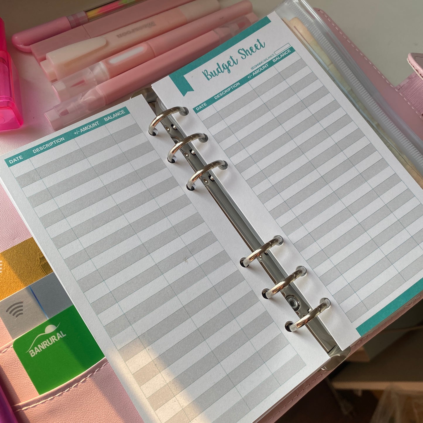 Budget Binder A6
