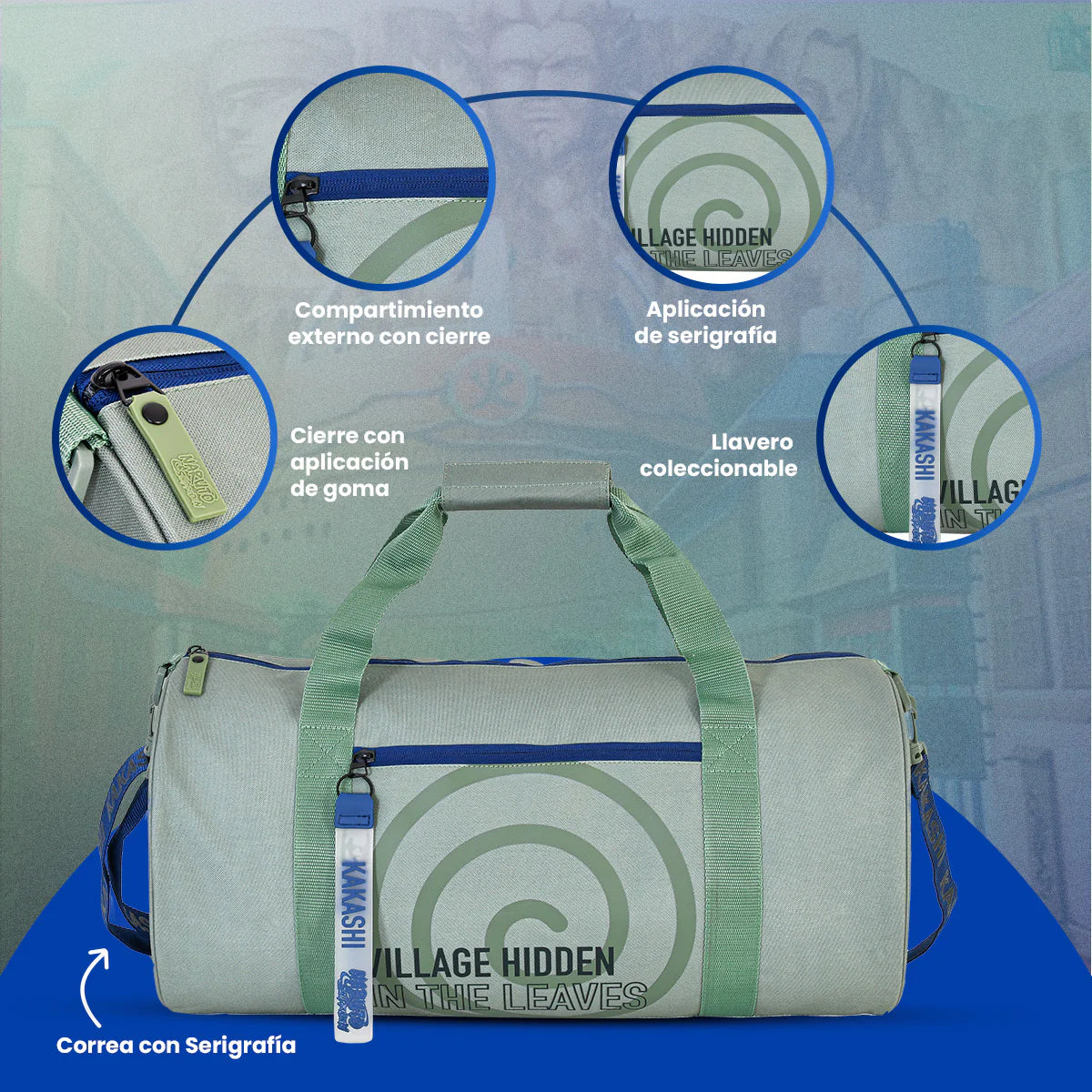 Bolsa aldea de la Hoja Naruto