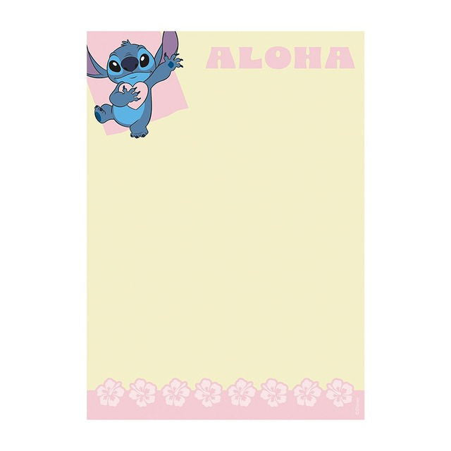 Block de notas Stitch