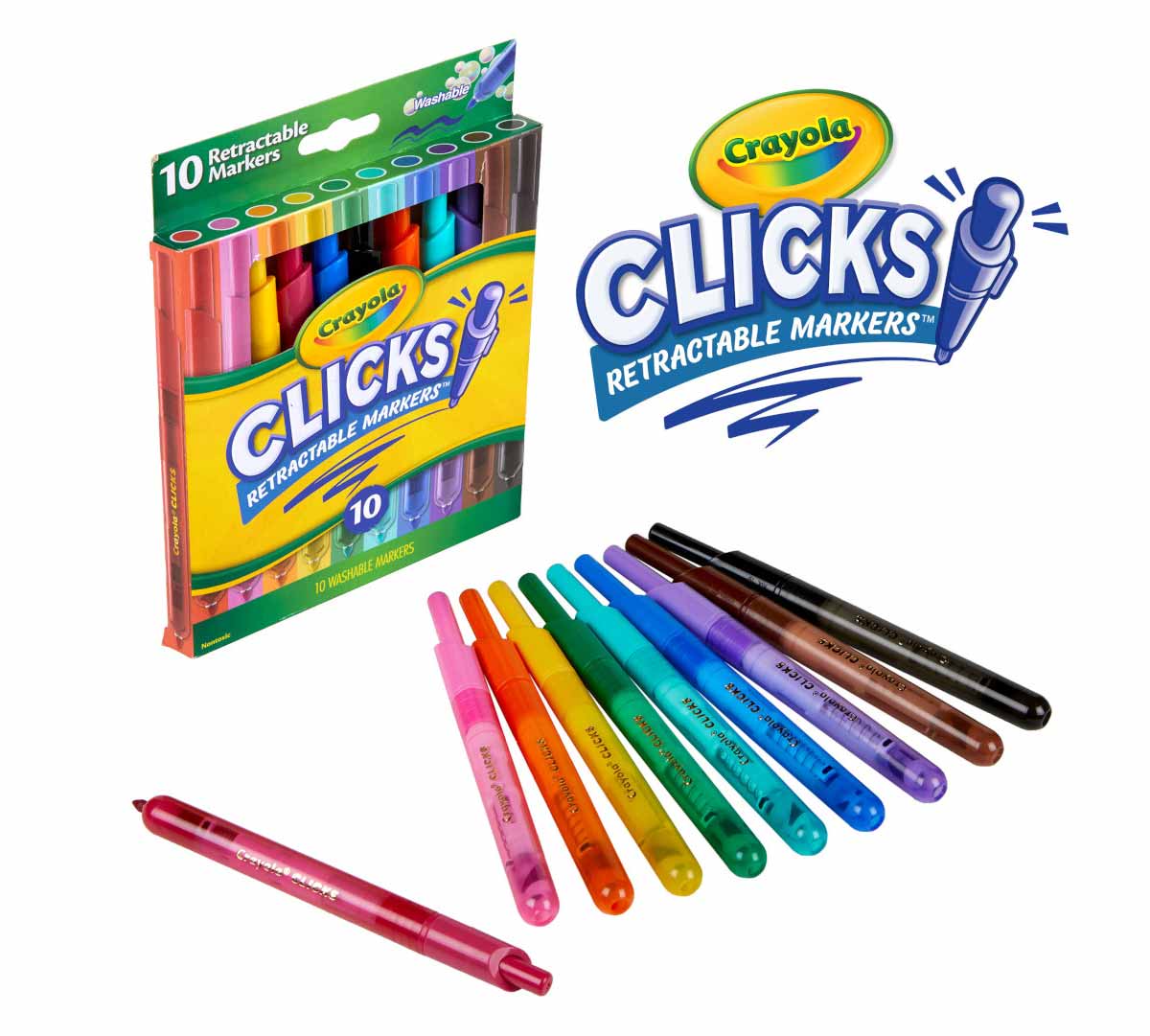 Crayola Clicks 10pcs