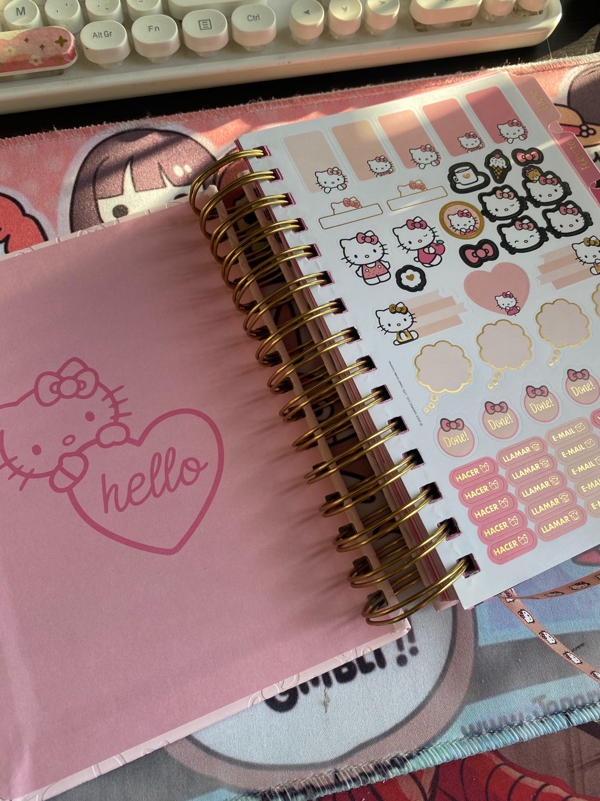 Agenda 2026 - Hello Kitty