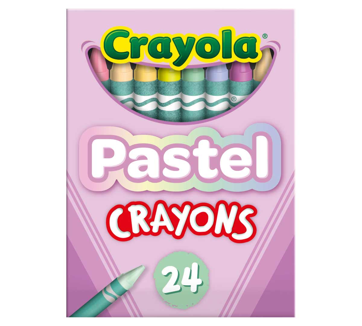 Crayola cera Pastel 24pcs