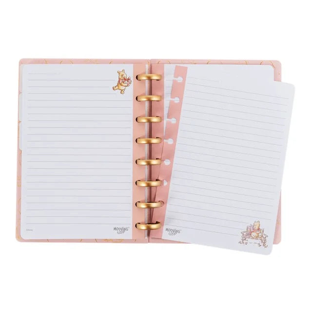 Libreta Winnie Pooh sistema de discos