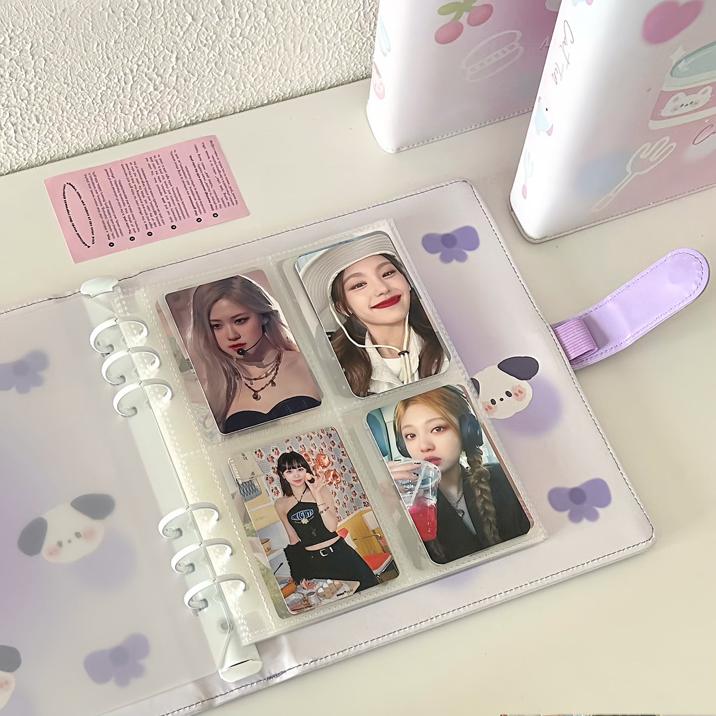Binder photocards Candy