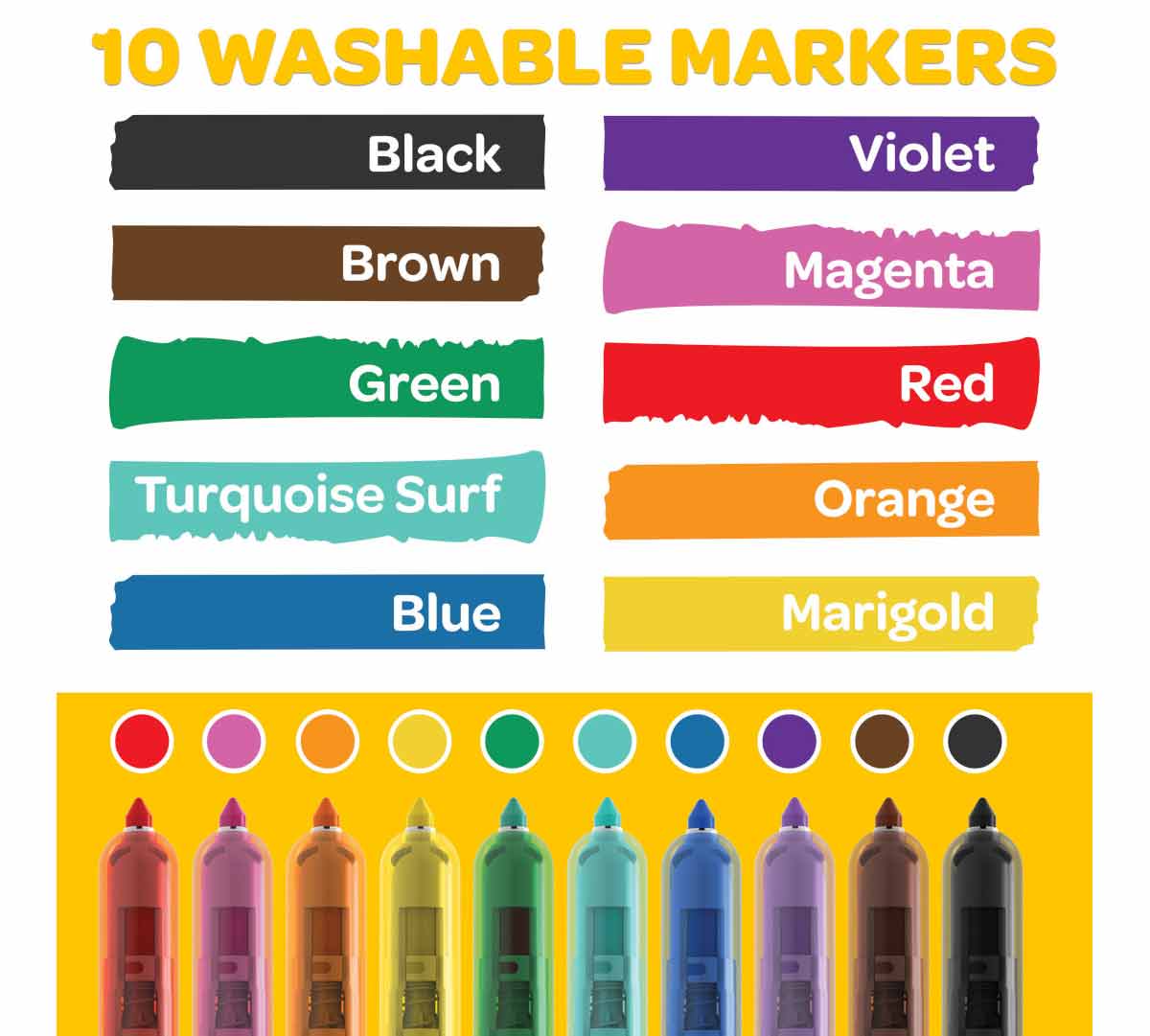 Crayola Clicks 10pcs