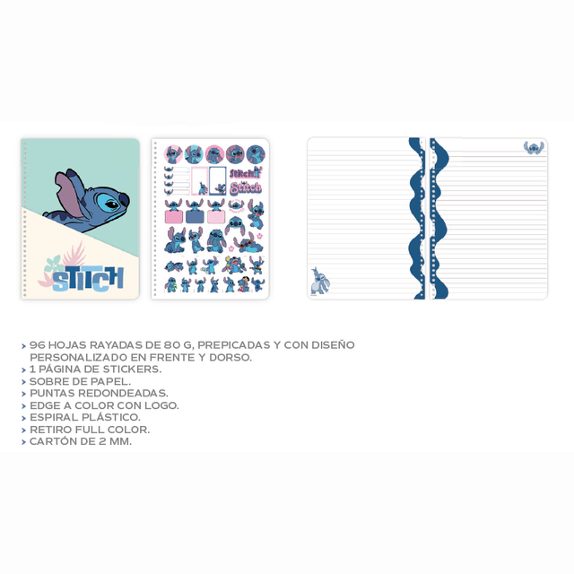 Cuaderno Carta Stitch