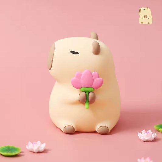 Lampara Capibara flor