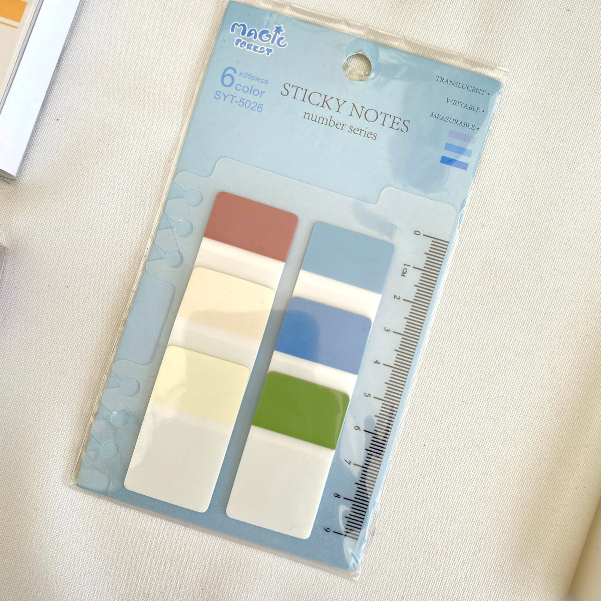 Sticky notes 6 colores – Kawaii Sweet Style