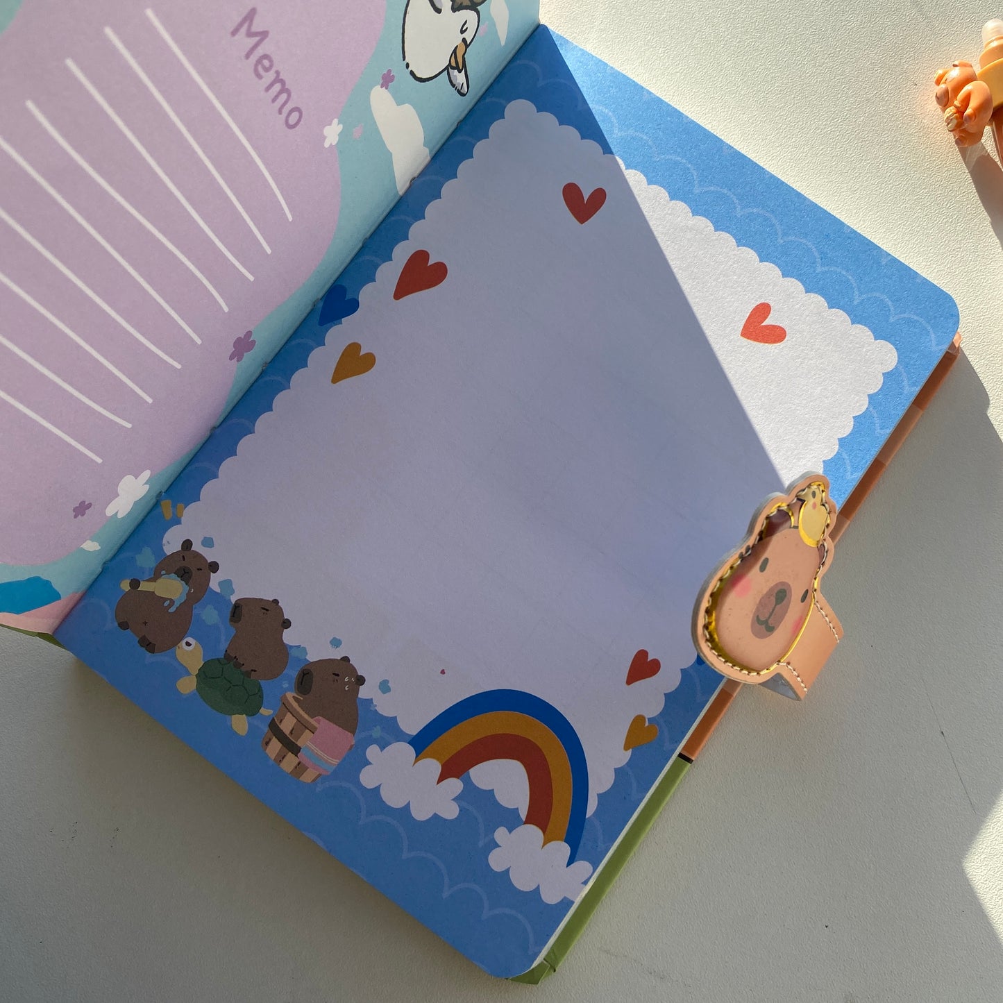 Libreta Capibara pasta dura aleatorio