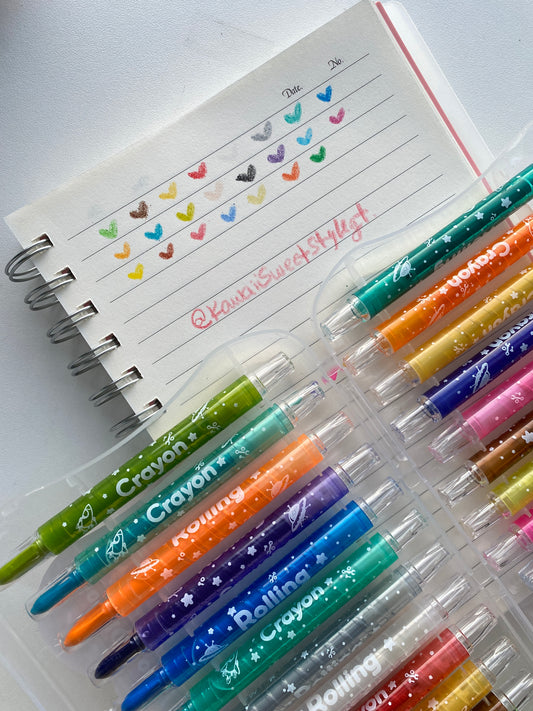 Crayones rolling 24 colores