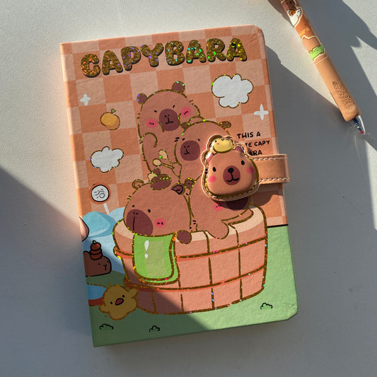 Libreta Capibara pasta dura aleatorio