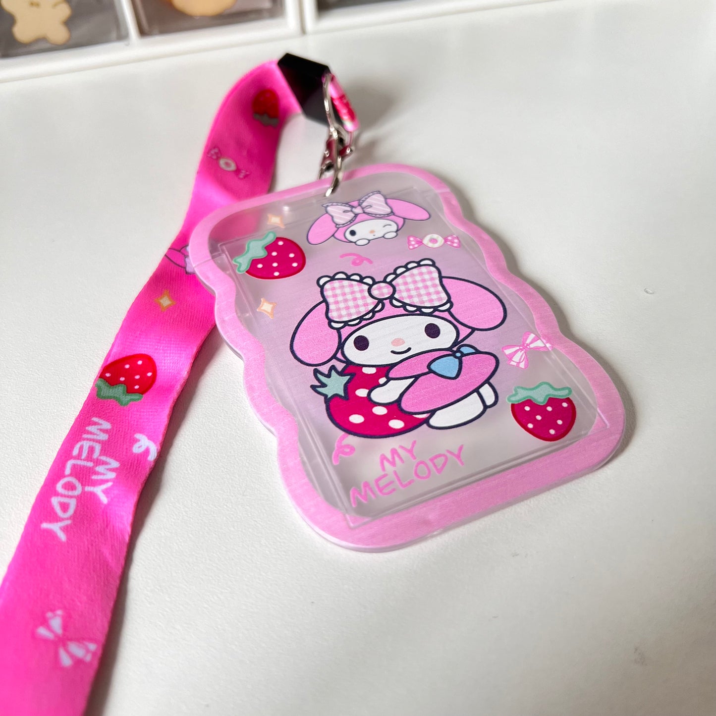 Holder /porta gafete Sanrio