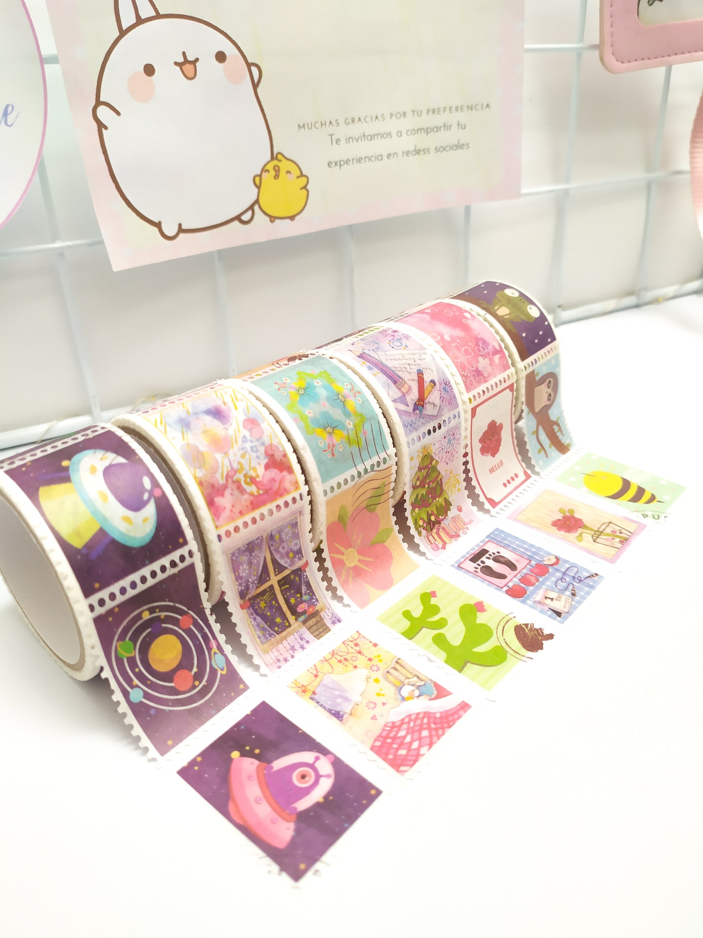 Washi tape estampilla