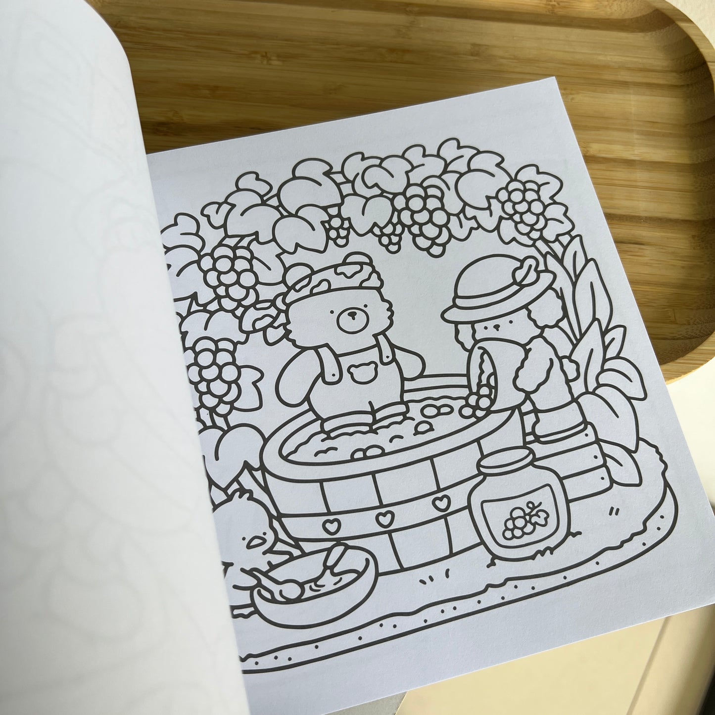 Libro para colorear Comfy Days