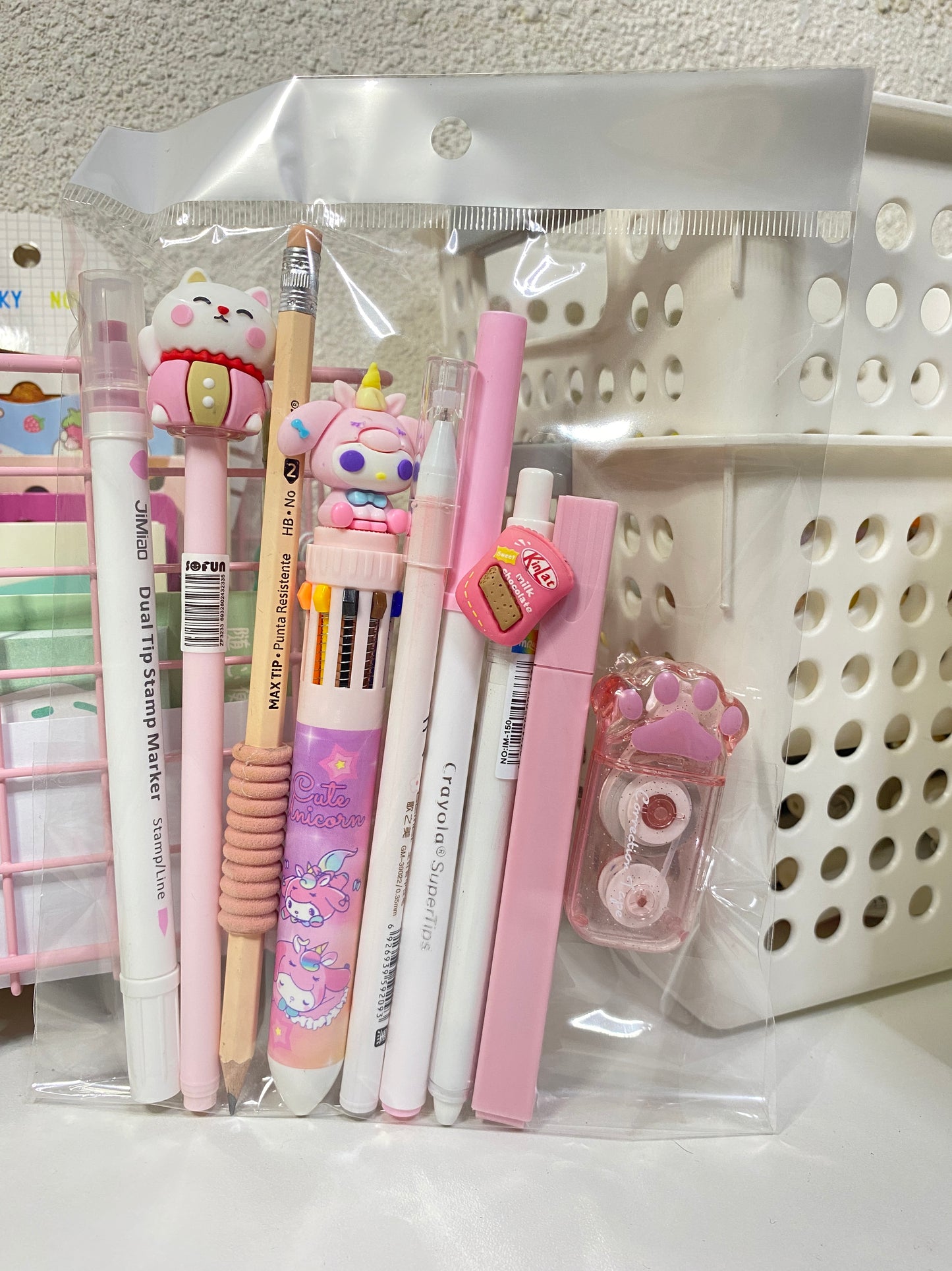 Kit color rosa