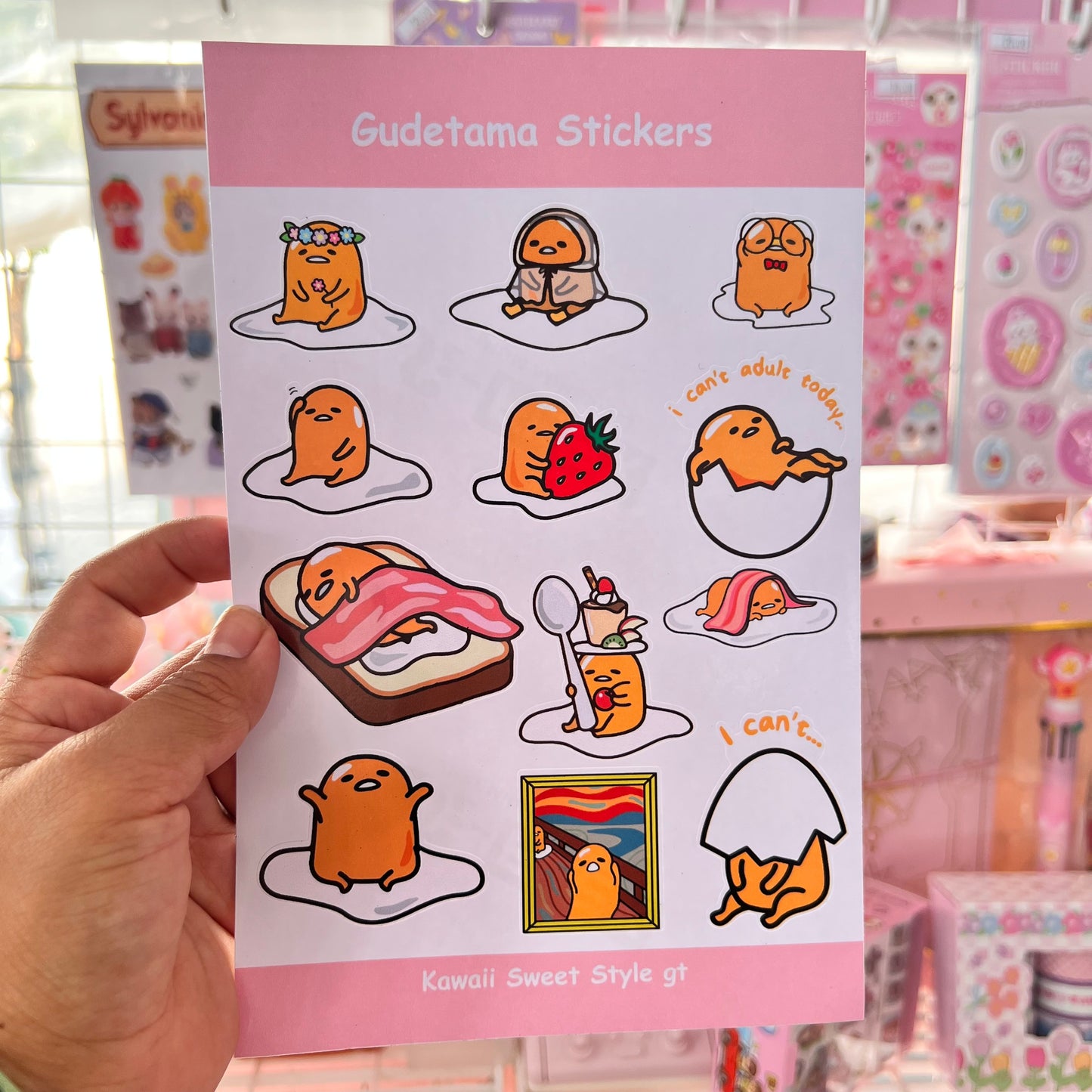 Stickers gudetama