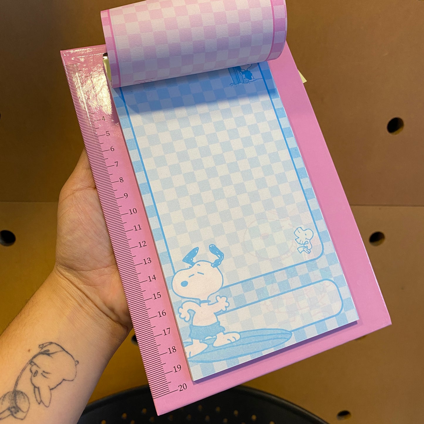 Block de notas Snoopy