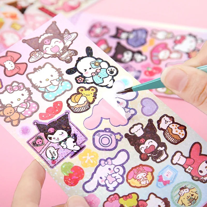 Stickers Sanrio aleatorio.