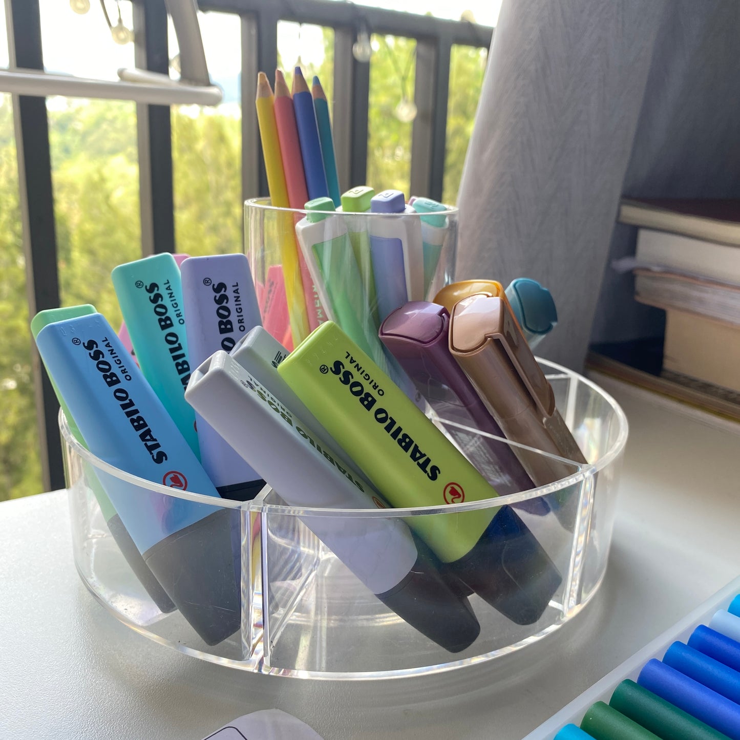 Organizador giratorio clear