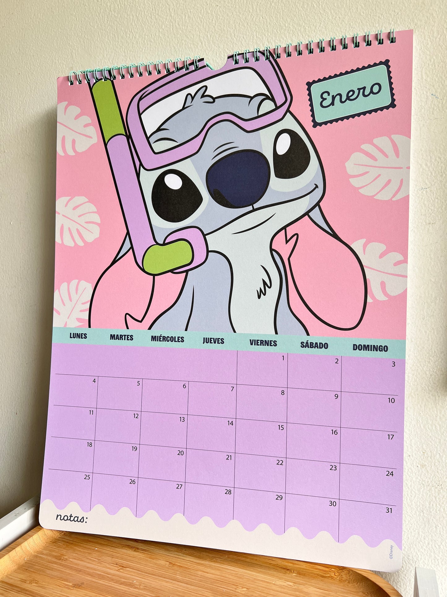Calendario para pared 2027- STITCH