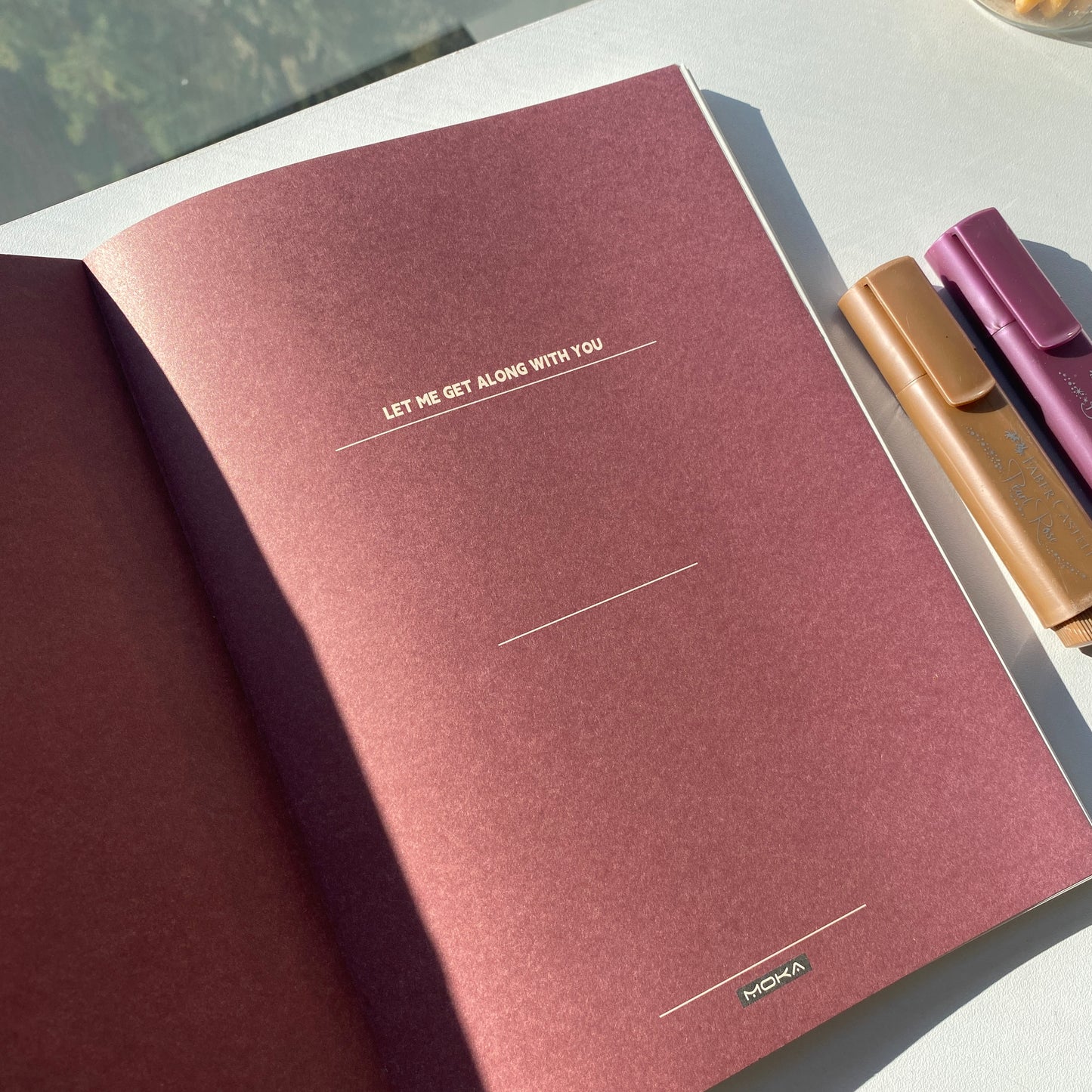 Libreta rose B5