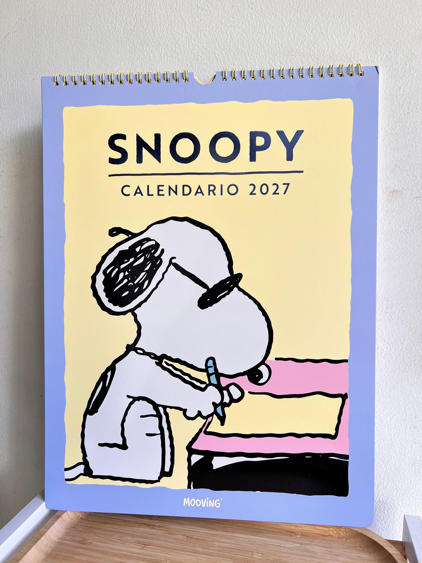 Calendario para pared 2027- Snoopy