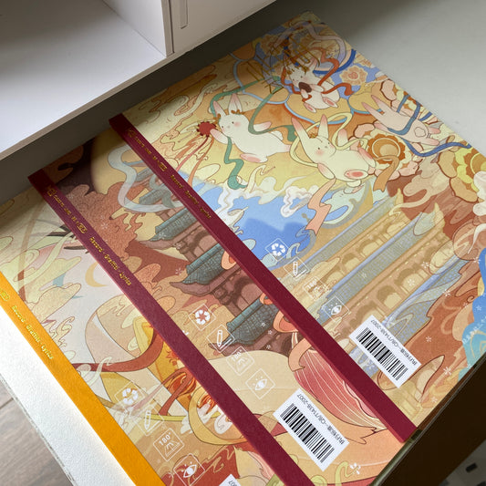 Libreta gráficas B5