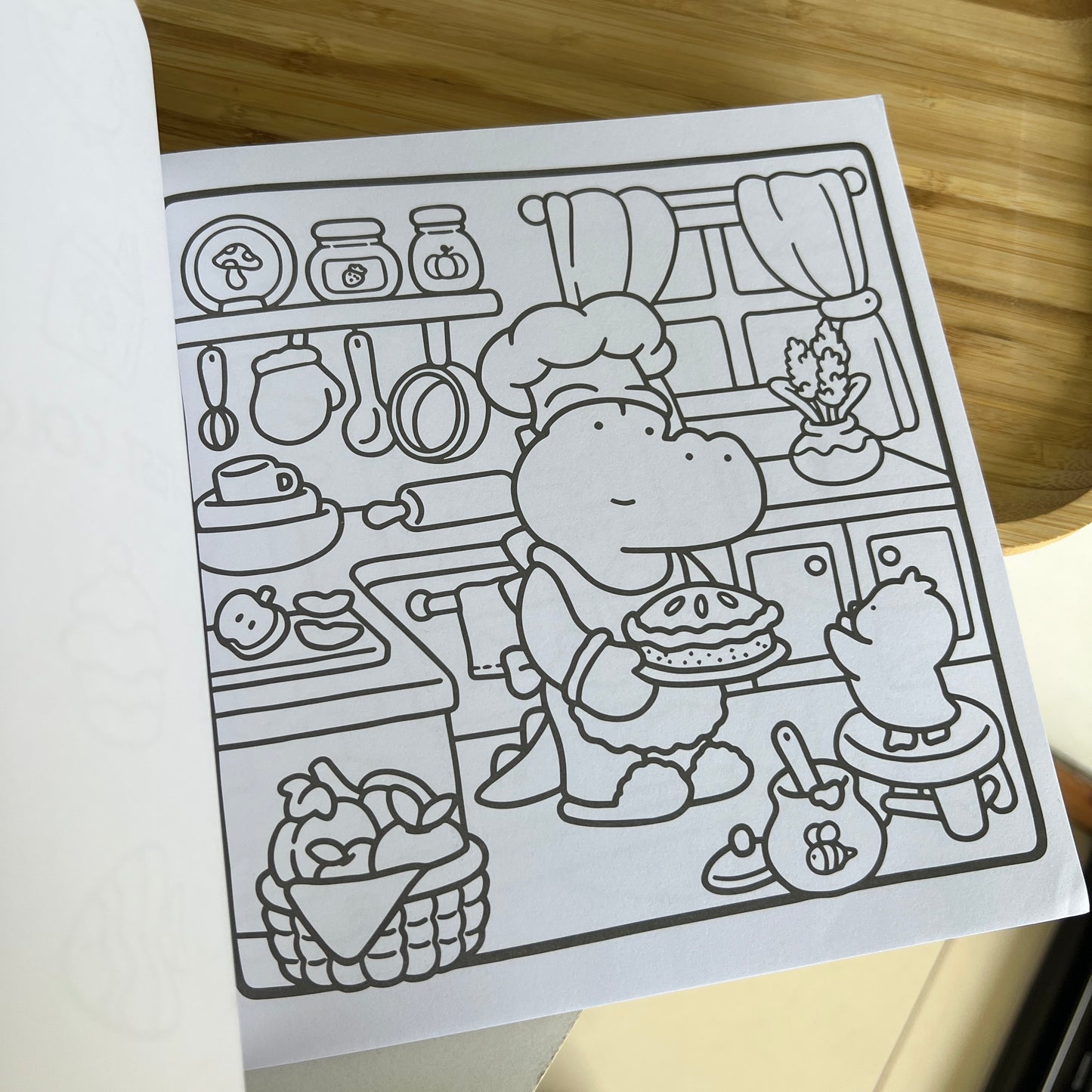 Libro para colorear Comfy Days