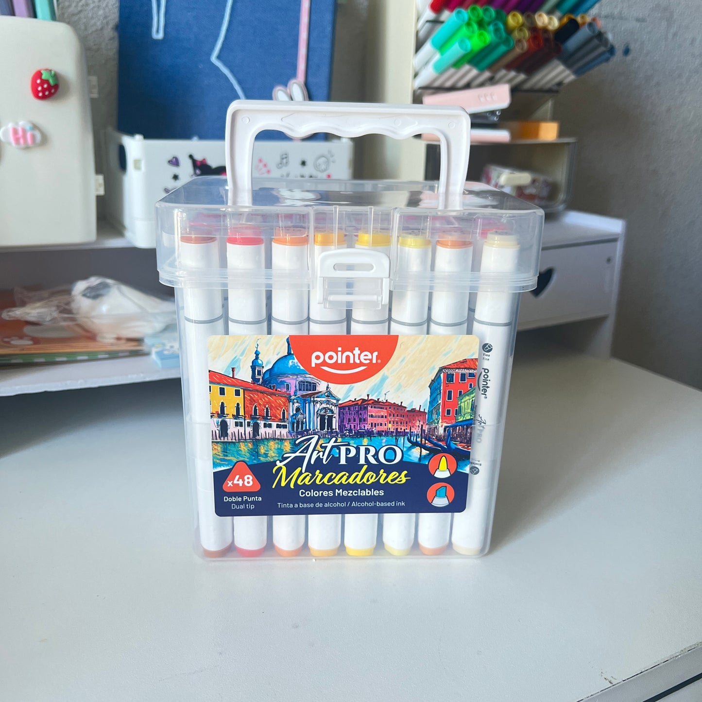 Marcador alcohol 48