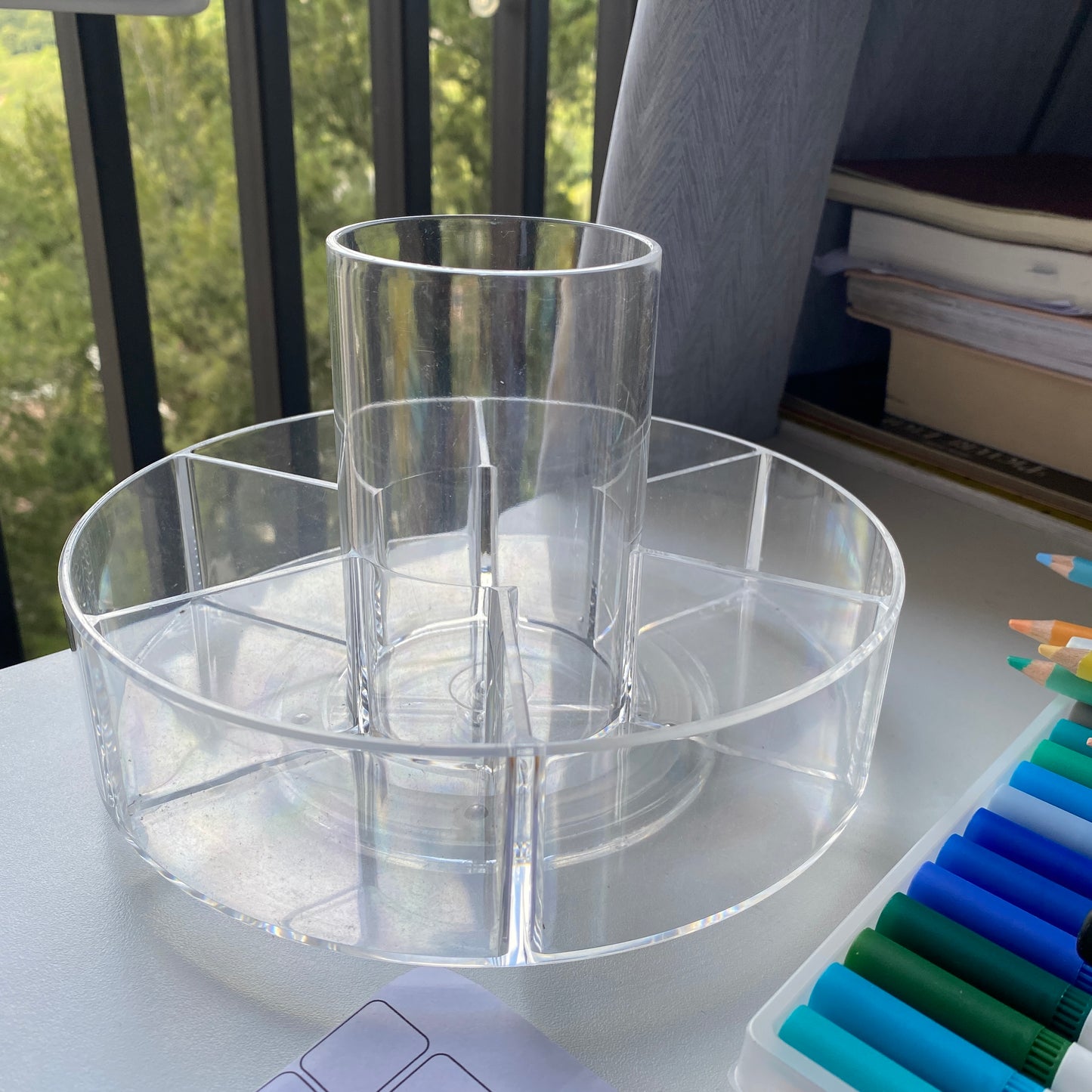 Organizador giratorio clear