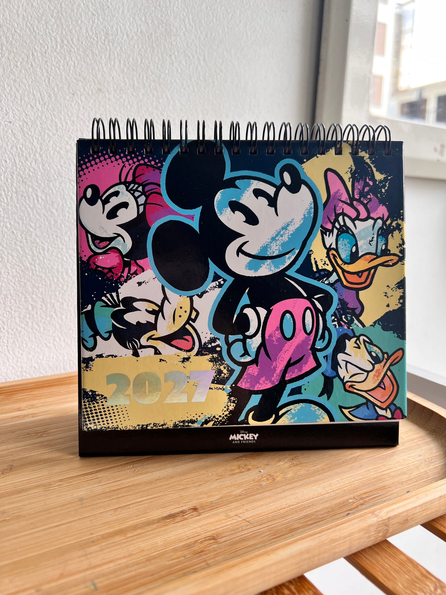 Calendario para escritorio Mickey Mouse 2027