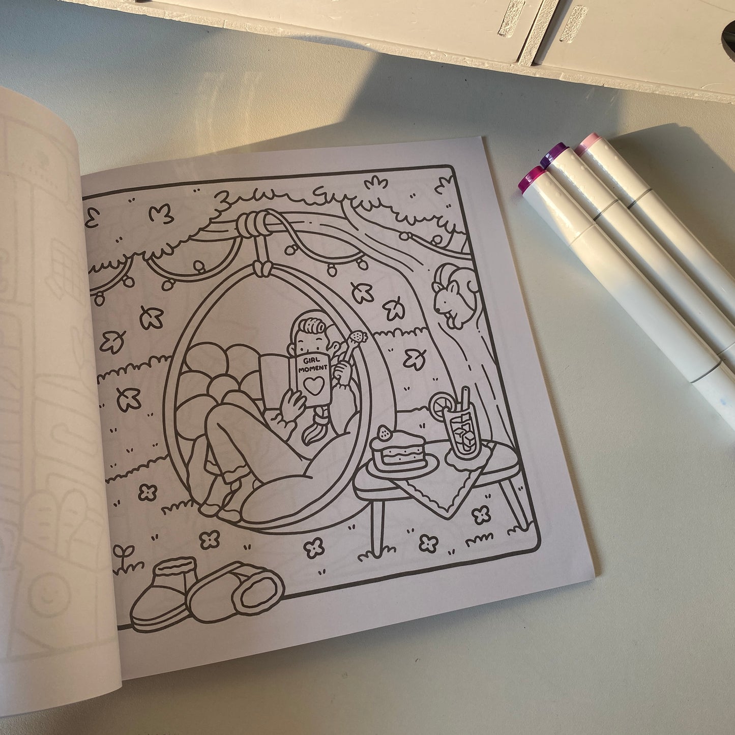 Libro para colorear- Girl Moments